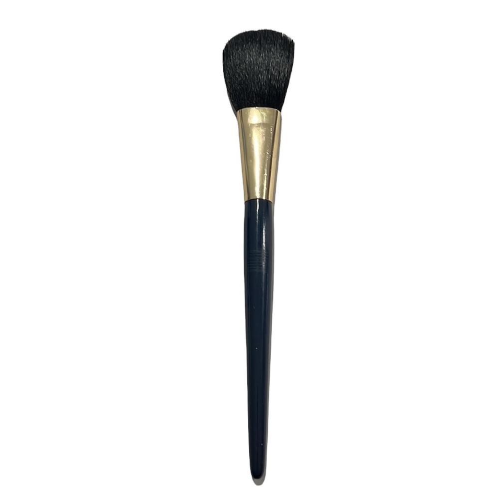 Christian Dior Artist Makeup Powder Brush Blue Handle Gold letters 2002 Vtg - Picture 2 of 5
